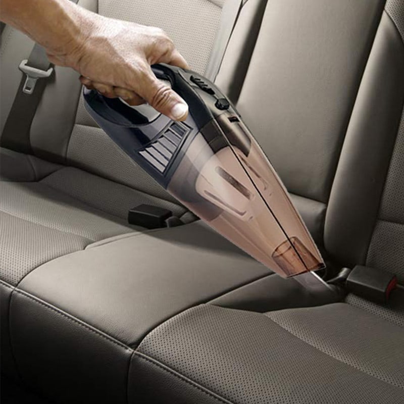 100W Cordless Car Vacuum Cleaner - Rechargeable Mini for Home or Auto