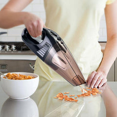100W Cordless Car Vacuum Cleaner - Rechargeable Mini for Home or Auto