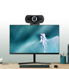 1080P Webcam with Microphone and Privacy Cover for Zoom Meetings