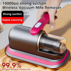 10kPa Handheld Mattress Vacuum Mite Remover - Cordless for Sofa Bed