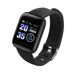 116plus Waterproof Smart Watch with Heart Rate Fitness Tracker