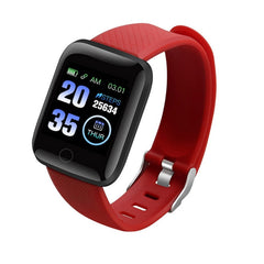 116plus Waterproof Smart Watch with Heart Rate Fitness Tracker