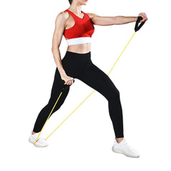 11pcs Resistance Band Set with Tubes for Home Gym Fitness Training
