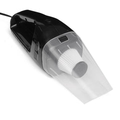 120W Cyclonic Portable Car Vacuum Cleaner - 12V Wet Dry Use