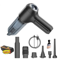 135000Pa Strong Suction Car Vacuum Cleaner - Cordless Mini Air Duster