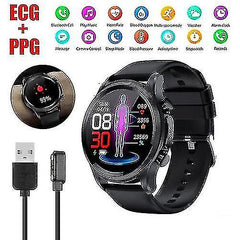 Ecg+ppg Blood Glucose Smart Watch Men Blood Pressure Fitness Heart Rate Tracker