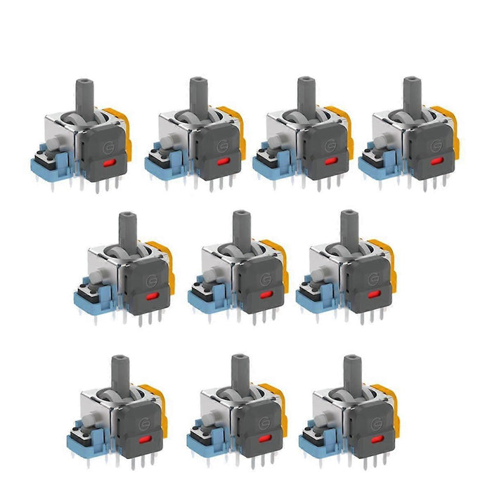 10PCS 4th Gen Hall Joystick for High Precision Game Console