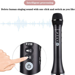 15W Bluetooth Wireless Microphone Speaker with FM