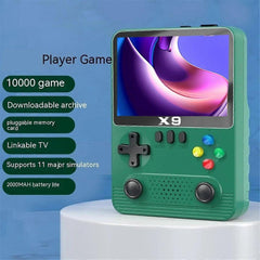 X9 Handheld Game Console 3.5 Inch 10000+ Games 2000mAh 11 Simulators