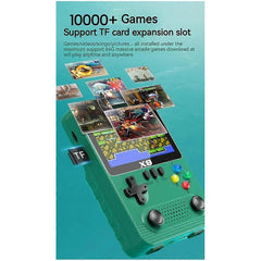 X9 Handheld Game Console 3.5 Inch 10000+ Games 2000mAh 11 Simulators