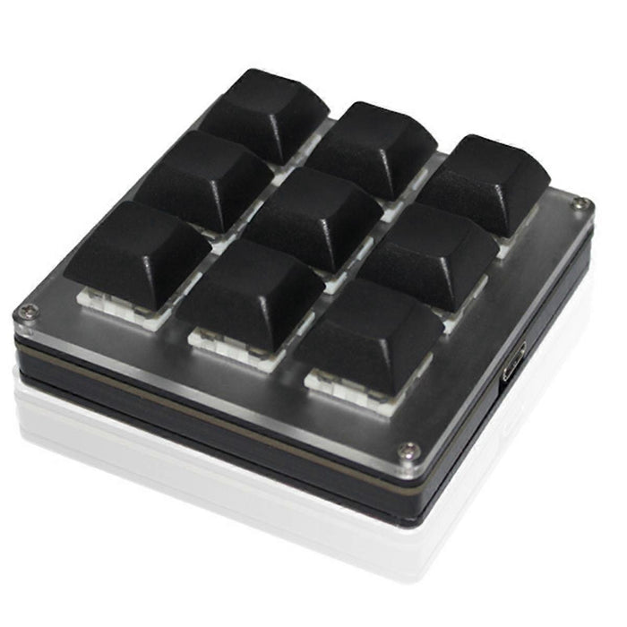 9-Key Wireless Tri-Mode Custom Keyboard USB Bluetooth Hot-Swappable