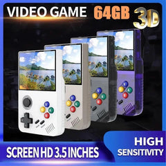 M19 Retro Game Console 64G Handheld 3D Joystick Up to 2 Players