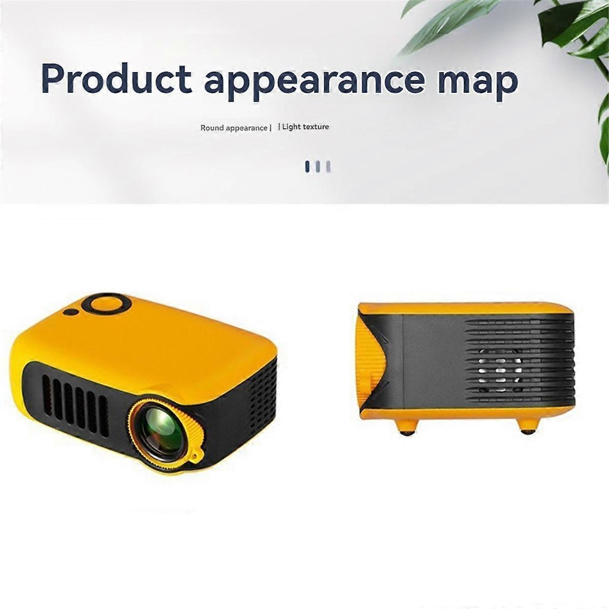Mini 3D LED Projector 1080P 4K Portable Smart Home Cinema