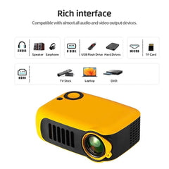 Mini 3D LED Projector 1080P 4K Portable Smart Home Cinema