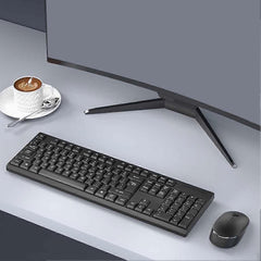 2.4G Wireless Keyboard and Mouse Set for Office Gaming PC Accessories