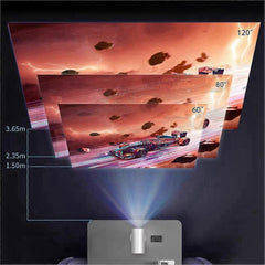 X5 Mini 4K Projector Portable Home Theater Video Projector