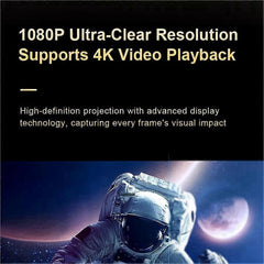 X5 Mini 4K Projector Portable Home Theater Video Projector