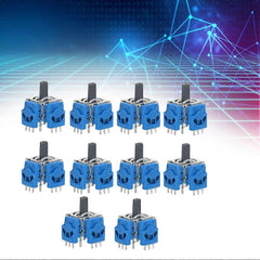 10pcs Hall Effect Anti-Drift 3D Joystick for Game Console Repair