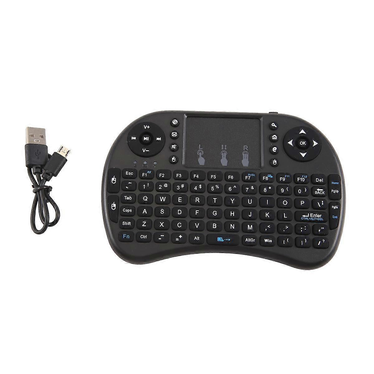 I8 Mini 2.4G Wireless Keyboard Mouse with Touchpad for Laptop TV Box