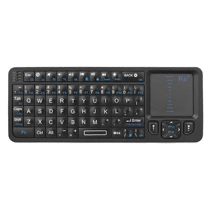 Mini Backlit Bluetooth Keyboard with IR Learning and 2.4G Touchpad