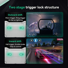 Wireless Gamepad with Hall Joysticks 1000Hz for PC Switch Phone