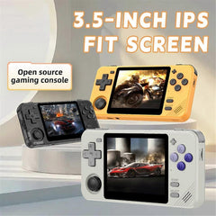 RGB10X Game Console 3.5 Inch IPS 16G+64G Open Source PSP Simulator