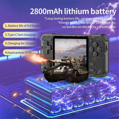RGB10X Game Console 3.5 Inch IPS 16G+64G Open Source PSP Simulator