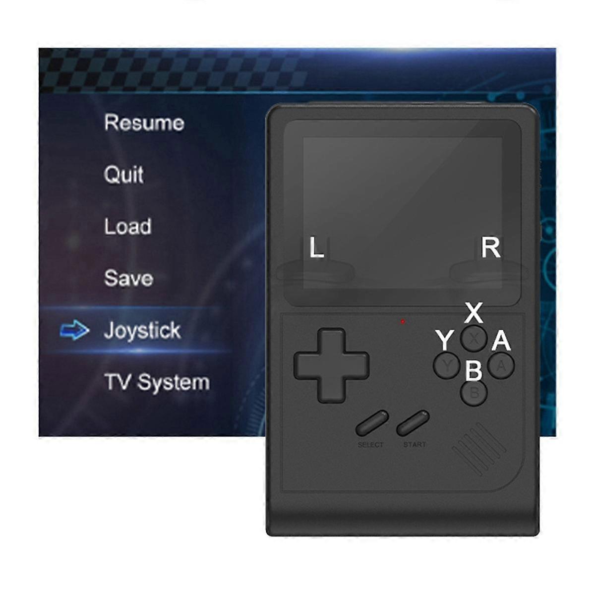Retro Mini Handheld Game Console SNES Emulator GB300 Pocket Console