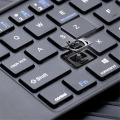 Folding Bluetooth Keyboard Two-Fold Portable Rechargeable for Office Use