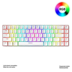 Wired Mechanical Gaming Keyboard 68 Keys RGB Backlit for Gamers