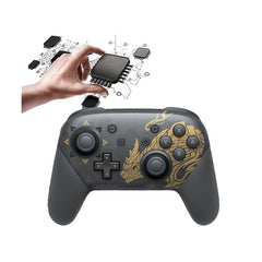 Bluetooth Game Controller with 6-Axis Handle for Console - A