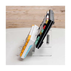 2-Tier Clear Acrylic Display Stand for Mechanical Keyboard Tablet