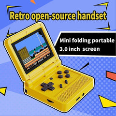 V90 Retro Game Console 3.0 Inch IPS 64G Open Source 15000 Games