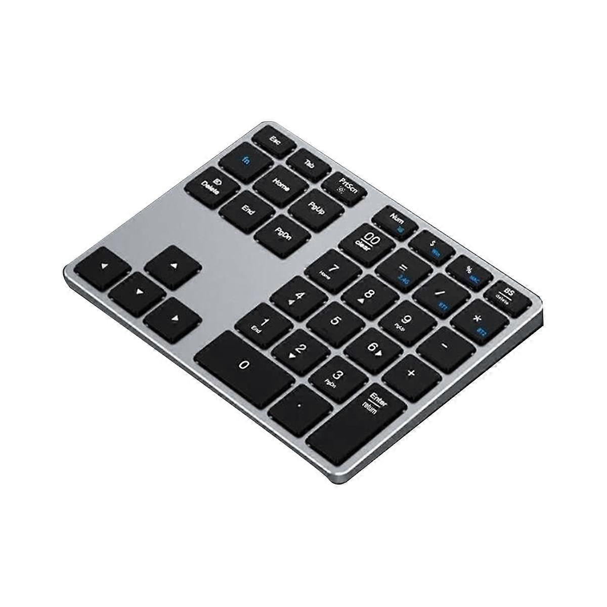 Bluetooth Numeric Keypad 35 Keys Slim Portable Wireless for Laptop