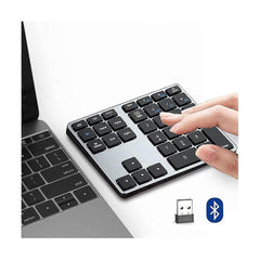 Bluetooth Numeric Keypad 35 Keys Slim Portable Wireless for Laptop