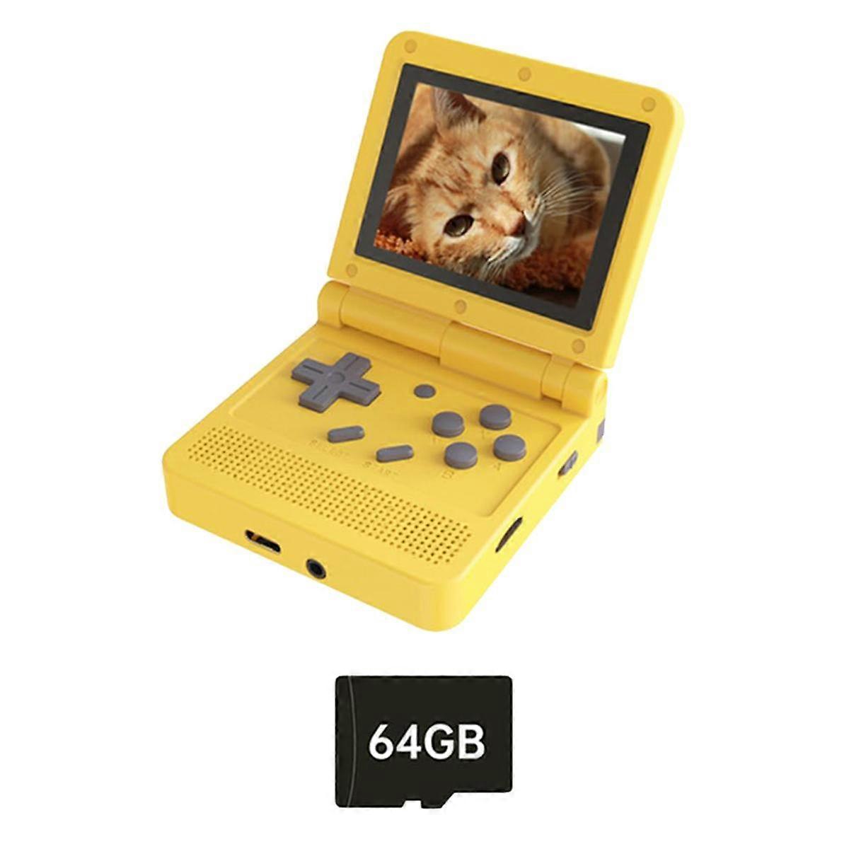 V90 Retro Game Console 3.0 Inch IPS 64G Open Source Handheld Player