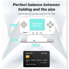 Mini Handheld Game Console 2.4 Inch 32G Classic Games Preinstalled