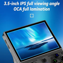 RG35XX PLUS Retro Game Console 3.5 Inch IPS 64G 5000+ Games TV