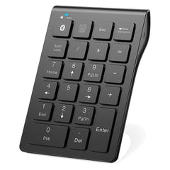 Wireless Bluetooth 22-Key Slim Numeric Keypad for Laptop