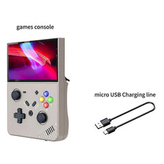 R43 PRO Game Console 4.3 Inch 64G 4K HD Linux for PSP PS1 N64