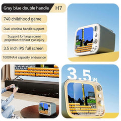 Retro TV Game Console 3.5 Inch Soft Screen 740 in 1 Home Player