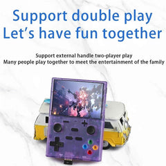 XGB35 Handheld Game Console 3.5 Inch 10000+ Games Linux Dual Player