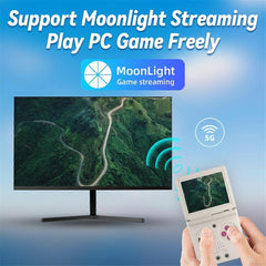 RG35XXSP Folding Retro Game Console Wireless PSP Style for AMPOWN