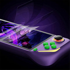 E6 Plus Handheld Game Console 5 Inch 128G 20000 Games + 2 Controllers