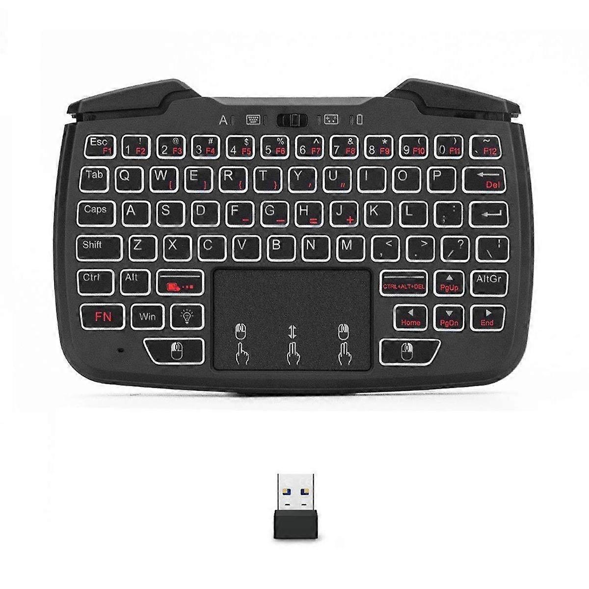 RK707 2.4GHz Wireless Gaming Keyboard Mouse Combo for PC Raspberry