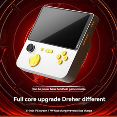 E5 Handheld Game Console 5 Inch 64G 15000 Games 6000mAh 13 Emulators