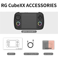RG CubeXX Retro Game Console 32G RGB Joystick WiFi Bluetooth Player