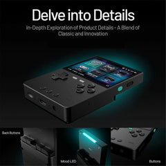 BRICK Retro Game Console 3.2 Inch IPS 128G Portable Linux System