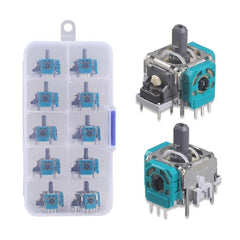 10PCS 3D Analog Joystick Repair Parts for Console S