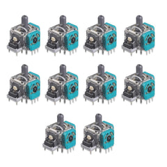 10PCS 3D Analog Joystick Repair Parts for Console S